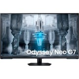 SAMSUNG Monitor Gaming Odyssey Neo G7 - G70NC da 43'' UHD Flat, Monitor di gioco Nero/Bianco, 109,2 cm (43"), 3840 x 2160 Pixel, 4K Ultra HD, LED, 1 ms, Nero, Bianco