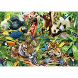 Schmidt Spiele Puzzle Mondo animale variopinto 