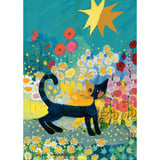 Schmidt Spiele Rosina Wachtmeister: Gatto nel mare di fiori, Puzzle 