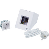 Shelly Stand Socket Adapter, Presa bianco