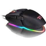 Thermaltake Argent M5 RGB mouse Ambidestro USB tipo A Ottico 16000 DPI Nero, Ambidestro, Ottico, USB tipo A, 16000 DPI, Nero