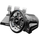 Thrustmaster T-GT II Volant + pedalier 4160823 Nero, Acciaio satinato USB Sterzo + Pedali PC, PlayStation 4, PlayStation 5 Nero, Sterzo + Pedali, PC, PlayStation 4, PlayStation 5, Cablato, USB, Nero, Acciaio satinato, AC