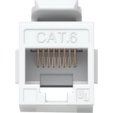 Ubiquiti UACC-Keystone-Coupler-C6, Frizione bianco