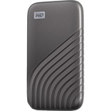 WD My Passport 2000 GB Grigio, Disco a stato solido grigio, 2000 GB, USB tipo-C, 3.2 Gen 2 (3.1 Gen 2), 1050 MB/s, Protezione della password, Grigio