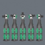 Wera Zyklop Pocket Set 3, 27 pezzi, Set di bit Nero/Verde