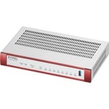 Zyxel USG Flex 100HP firewall (hardware) 3 Gbit/s 3 Gbit/s, 750 Mbit/s, 1500 Mbit/s, 550382,5753 h, IKEv2, IPSec, SSL, Cablato