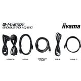 iiyama G-Master GOB2701QSC-B1 OLED, Monitor di gioco Nero