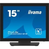 iiyama T1532MSC-B1S, Monitor LED Nero (opaco)
