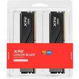 ADATA LANCER BLADE memoria 32 GB 2 x 16 GB DDR5 288-pin DIMM Nero, 32 GB, 2 x 16 GB, DDR5, 6400 MHz, 288-pin DIMM