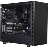 ALTERNATE PC da gaming Silent Edition • RTX 5070 Ti • AMD Ryzen™ 7 7800X3D • 32 GB RAM, PC Gaming Nero