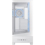 ASUS A31 Plus TG ARGB WHITE Midi Tower Bianco, Chassis Tower bianco, Midi Tower, PC, Bianco, ATX, micro ATX, Mini-ITX, Multi, 16,5 cm