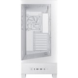 ASUS A31 Plus TG ARGB WHITE Midi Tower Bianco, Chassis Tower bianco, Midi Tower, PC, Bianco, ATX, micro ATX, Mini-ITX, Multi, 16,5 cm