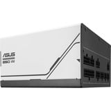 ASUS AP-850G alimentatore per computer 850 W 20+4 pin ATX ATX Nero, Bianco, Alimentatore PC bianco/Nero, 850 W, 100 - 240 V, Attivo, 110 W, 846 W, 110 W