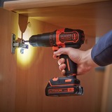 BLACK+DECKER BDCHD18S1KA Nero/Orange