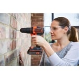 BLACK+DECKER BDCHD18S1KA, Cordless Nero/Orange