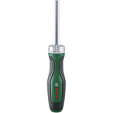 Bosch Cacciavite a cricchetto con set di punte, 19 pezzi, Set di bit verde/Nero