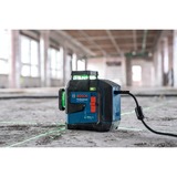 Bosch GLL 80-33 G Professional 0601065501, Linea laser blu/Nero