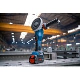 Bosch GWX 18V-15 PSC Professional smerigliatrice angolare 9800 Giri/min 2,3 kg blu/Nero, 9800 Giri/min, Batteria, 2,3 kg