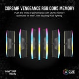 Corsair DIMM 32 GB DDR5-6000 (2x 16 GB) Kit Doppio, Memoria Nero