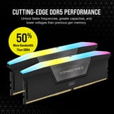 Corsair DIMM 32 GB DDR5-6000 (2x 16 GB) Kit Doppio, Memoria Nero