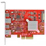 DeLOCK 89041 scheda di interfaccia e adattatore Interno USB 3.2 Gen 2 (3.1 Gen 2), Controller USB PCIe, USB 3.2 Gen 2 (3.1 Gen 2), PCIe 3.0, Passivo, 10 Gbit/s, Windows 10, Windows 8.1