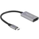 DeLOCK Adattatore USB, spina USB-C > presa HDMI 4K 60hz grigio