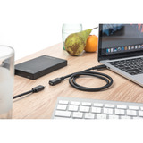 Digitus Cavo di prolunga USB 2.0, connettore USB-C > presa USB-C Nero