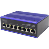 Digitus Switch PoE Fast Ethernet 8 porte, industriale, non gestito, Interruttore 