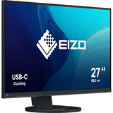 EIZO FlexScan EV2720S-BK Monitor PC 68,6 cm (27") 2560 x 1440 Pixel Quad HD LCD Nero, Monitor LED Nero, 68,6 cm (27"), 2560 x 1440 Pixel, Quad HD, LCD, 5 ms, Nero