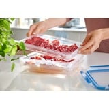 Emsa CLIP & CLOSE Rettangolare Scatola Traslucido 1 pz, Casella trasparente/Blu, Scatola, Rettangolare, Traslucido, 1 pz