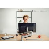 Evoluent Evoluent D Medium Wireless mouse Ufficio Mano destra RF Wireless Laser 3200 DPI Nero/Argento, Mano destra, Design verticale, Laser, RF Wireless, 3200 DPI, Nero