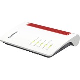 FRITZ! FRITZ!Box 7530 AX, Router Box 7530 AX, Wi-Fi 6 (802.11ax), Dual-band (2.4 GHz/5 GHz), Collegamento ethernet LAN, ADSL, Grigio, Rosso, Bianco, Router da tavolo