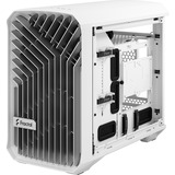 Fractal Design Torrent Nano Micro Tower Bianco bianco, Micro Tower, PC, Bianco, Micro-ITX, Acciaio, Vetro temperato, 16,5 cm