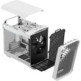 Fractal Design Torrent Nano Micro Tower Bianco bianco, Micro Tower, PC, Bianco, Micro-ITX, Acciaio, Vetro temperato, 16,5 cm