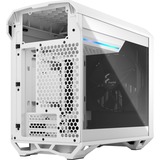 Fractal Design Torrent Nano Micro Tower Bianco bianco, Micro Tower, PC, Bianco, Micro-ITX, Acciaio, Vetro temperato, 16,5 cm