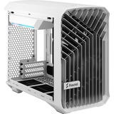 Fractal Design Torrent Nano Micro Tower Bianco bianco, Micro Tower, PC, Bianco, Micro-ITX, Acciaio, Vetro temperato, 16,5 cm