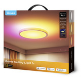 Govee Lampada da Soffitto Intelligente Rotonda 30cm RGBWW + RGBIC, Luce LED 