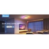 Govee Lampada da Soffitto Intelligente Rotonda 30cm RGBWW + RGBIC, Luce LED 