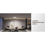 Govee Lampada da Soffitto Intelligente Rotonda 30cm RGBWW + RGBIC, Luce LED 