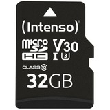 Intenso 3433480 memoria flash 32 GB MicroSDHC UHS-I Classe 10 32 GB, MicroSDHC, Classe 10, UHS-I, 100 MB/s, 45 MB/s