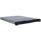 Inter-Tech 1U-10265 Supporto Nero Nero, Supporto, Server, Nero, ATX, EATX, EEB, Acciaio, HDD, Rete, Potenza