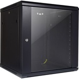 Inter-Tech SMA-6612 12U Da parete Nero, IT armadio Nero, Da parete, 12U, 40 kg, Lucchetti, 23,5 kg, Nero