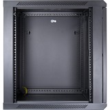 Inter-Tech SMA-6612 12U Da parete Nero, IT armadio Nero, Da parete, 12U, 40 kg, Lucchetti, 23,5 kg, Nero