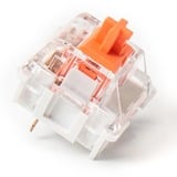 Keychron G6, Interruttore a pulsante rosso/trasparente