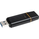 Kingston DataTraveler Drive Flash USB 3.2 - USB Exodia, Chiavetta USB Nero/Giallo, 128 GB, USB tipo A, 3.2 Gen 1 (3.1 Gen 1), Cuffia, 11 g, Nero, Giallo