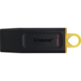 Kingston DataTraveler Exodia unità flash USB 128 GB USB tipo A 3.2 Gen 1 (3.1 Gen 1) Nero Nero/Giallo, 128 GB, USB tipo A, 3.2 Gen 1 (3.1 Gen 1), Cuffia, 11 g, Nero