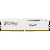 Kingston FURY DIMM 16 GB DDR5-6000, Memoria bianco