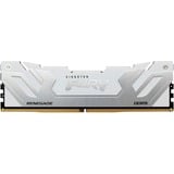Kingston FURY FURY 24GB 8400MT/s DDR5 CL40 CUDIMM Renegade White XMP, Memoria argento/Bianco, 24 GB, 1 x 24 GB, DDR5, 288-pin DIMM