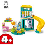 LEGO Bluey 11201 Parco Giochi con Bluey e Chloe, Gioco 4+ con 2 Minifigure, Saliscendi, Scivolo e Struttura per Arrampicata, Giochi di costruzione Gioco 4+ con 2 Minifigure, Saliscendi, Scivolo e Struttura per Arrampicata, Set da costruzione, 4 anno/i, Plastica, 104 pz, 322 g