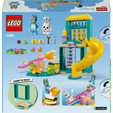 LEGO Bluey 11201 Parco Giochi con Bluey e Chloe, Gioco 4+ con 2 Minifigure, Saliscendi, Scivolo e Struttura per Arrampicata, Giochi di costruzione Gioco 4+ con 2 Minifigure, Saliscendi, Scivolo e Struttura per Arrampicata, Set da costruzione, 4 anno/i, Plastica, 104 pz, 322 g